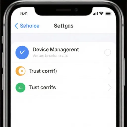 iOS信任证书